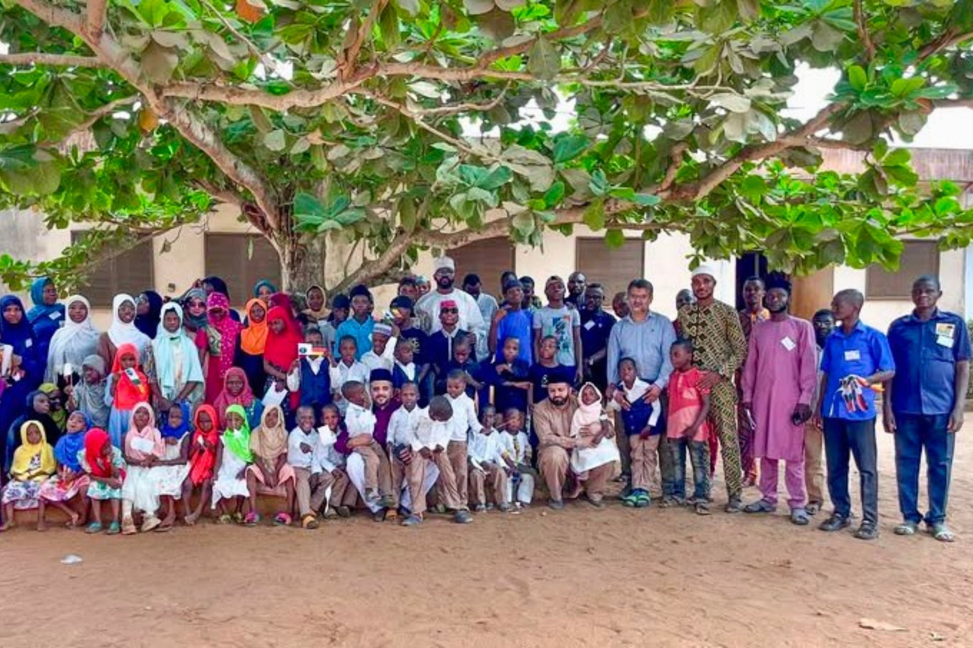 Orphanage in Southern Benin group picture